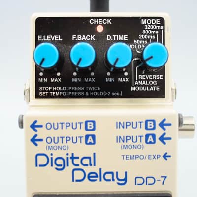 Boss DD-7 Digital Delay With Original Box Guitar Effect Pedal A3K5964 image 3