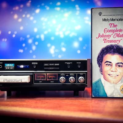 AKAI CR-81 🌈RaRe🌈 8 Track Deck + Johnny Mathis Collection Bundle image 2