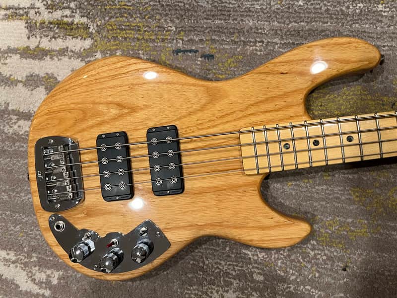 G&L L-2000 CLF Research Heritage Natural Ash Body and Maple Neck image 1