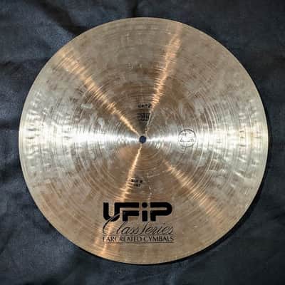 UFIP Class Series 18" Ride/Crash Drum Cymbal - 2009g image 2