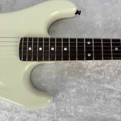 Kramer Baretta (original mid 80's neck, more recent body) guitar in aged white image 15