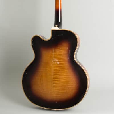 D'Angelico Special Cutaway Arch Top Acoustic Guitar (1954), ser. #1941, original brown hard shell case. image 2
