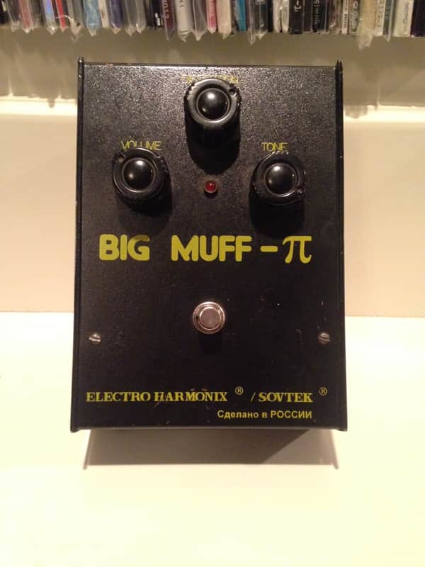 Sovtek / EHX Big Muff Pi Russian Bubble Font 7d | Reverb