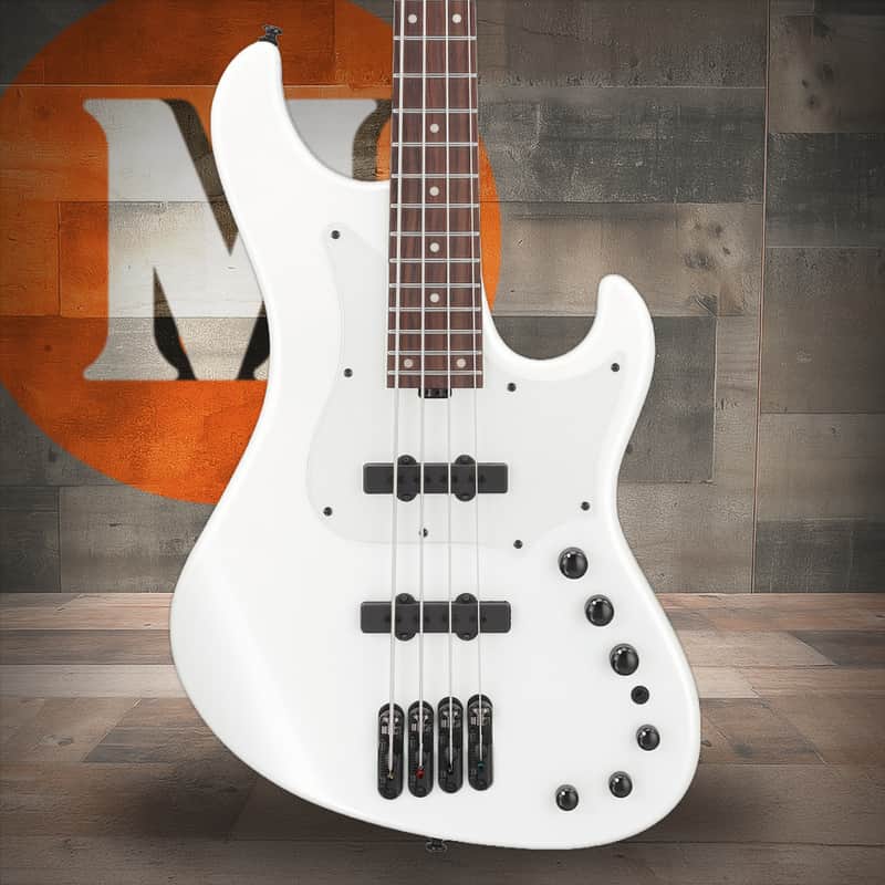 Ibanez MDM 4str Electric Bass w/Bag - Pearl White (MDM1000PW) image 1