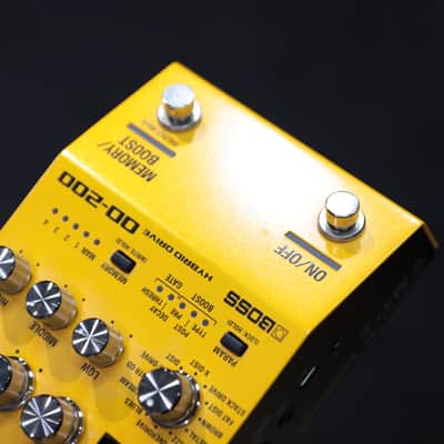 Boss OD-200 Hybrid Drive 12-Mode Overdrive/Distortion Effect Pedal w/Box image 9