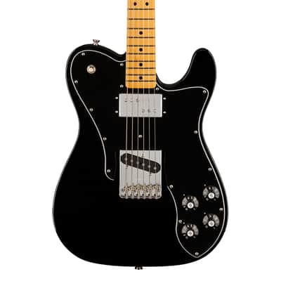 Fender American Vintage II 1977 Telecaster Custom - Maple Fingerboard, Black image 1