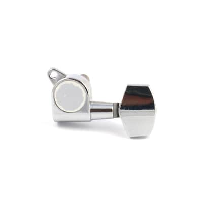 1x Machine Head Tuning Key Tuner Head Peg For Treble Side G/B/E Chrome