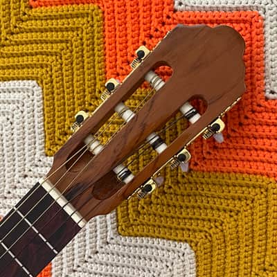 Paracho Requinto/Travel Guitar - Beautiful Instrument from Paracho, Mexico 🇲🇽! - Insane Inlays! - image 3