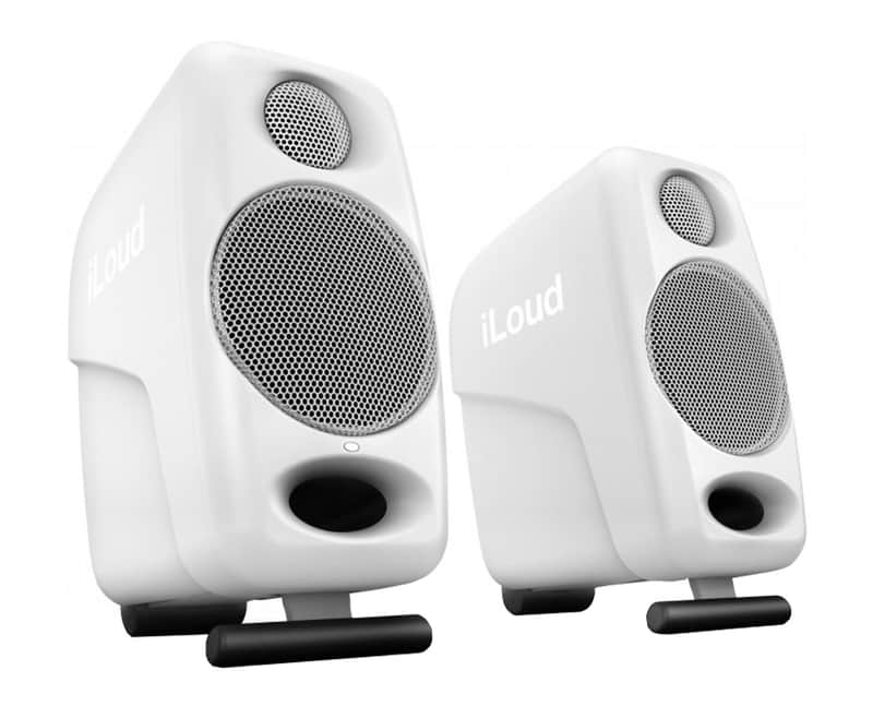 IK Multimedia iLoud Micro Bluetooth Studio Monitor Pair - White - Open Box image 1