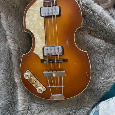Hofner 500/1 Selmer Bass, Left Handed 1963 - Sunburst image 2