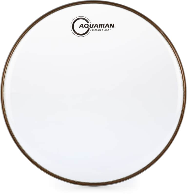 Aquarian Classic Clear Drumhead - 12 inch (5-pack) Bundle image 1