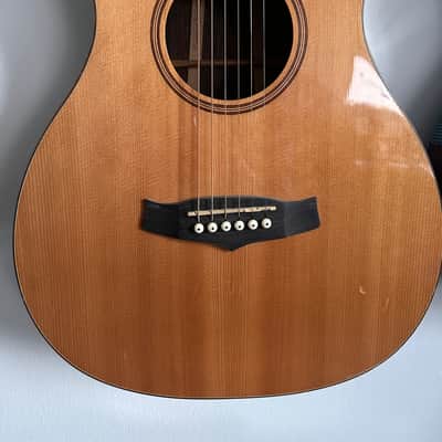 Tanglewood TWJ-P-E Java Solid Cedar/Amara/Spalted Mango Parlor with Electronics 2010s - Natural Gloss image 10