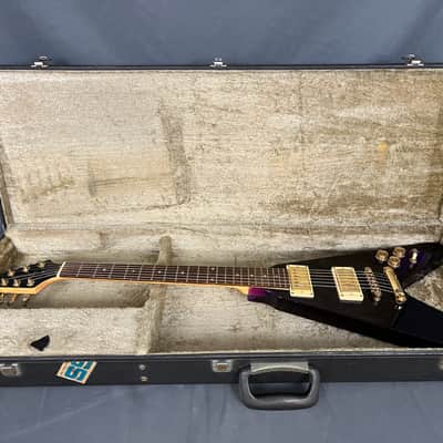 Galveston Electric Guitar Purple Transparent Lucite Acrylic with Case image 18