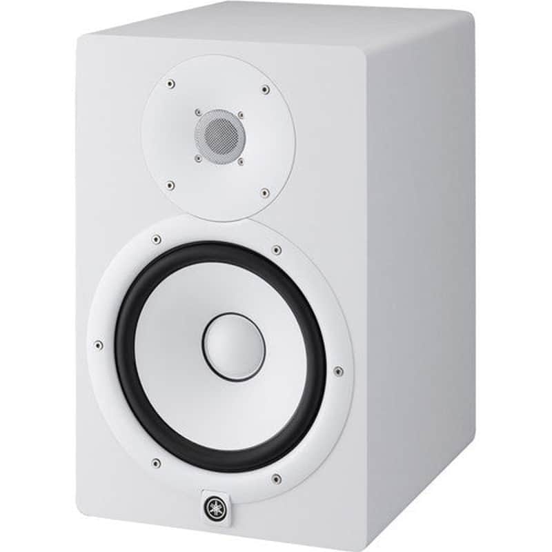 Yamaha HS8W Powered Studio Monitor (Single, White) - 8in image 1