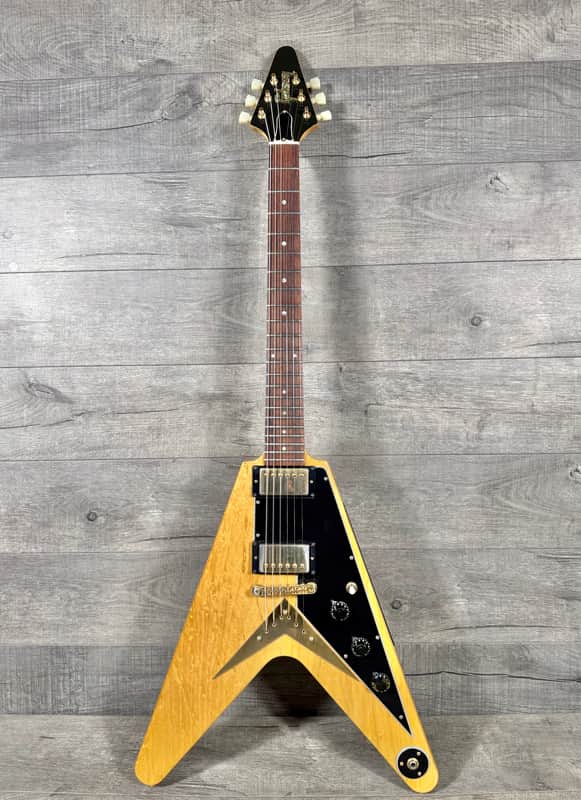 Gibson Heritage Korina Flying V 1982 - A Serial Number, Near Mint!