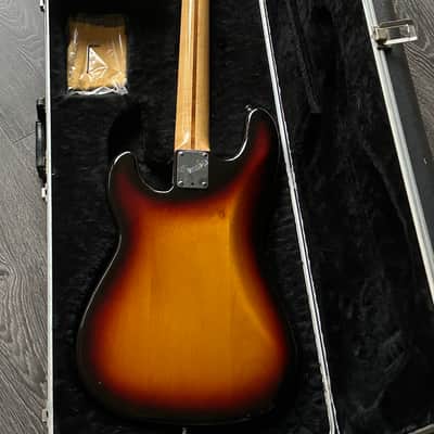 1983 Fender USA Precision Bass Sunburst with Papers & Case image 11