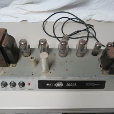 Sunn 2000S 1968 Dual Tube Rectifier All Original Parts image 3