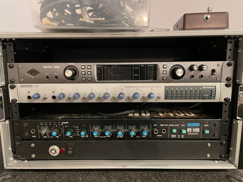 Universal Audio Apollo x8P Thunderbolt 3 Audio Interface 2018 - Present - Black image 1