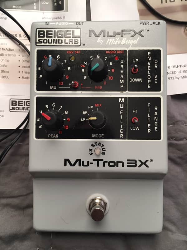 Mu-Fx TruTron Handsigned! image 1