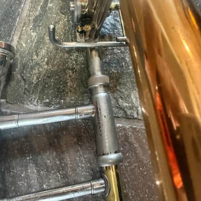 Yamaha YSL-682G trigger Trombone, Large bore. Made in Japan image 7