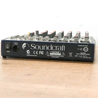 Soundcraft Notepad 124FX Compact 12-Input Analog Mixing Console (NO PSU) CG01ZTD image 6
