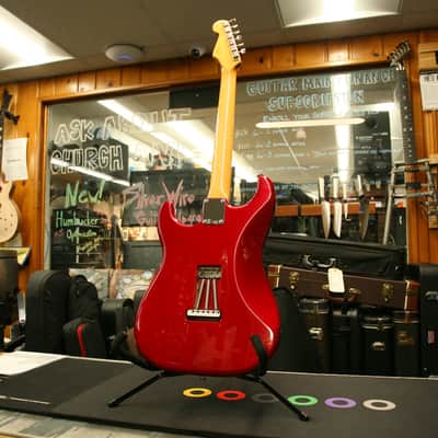 Fender Classic Series '60s Stratocaster - 2009 - Candy Apple Red - Rosewood Fretboard image 10