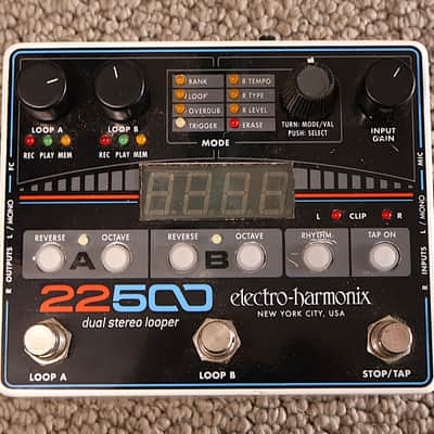 Electro-Harmonix 22500 Dual Stereo Looper | Reverb