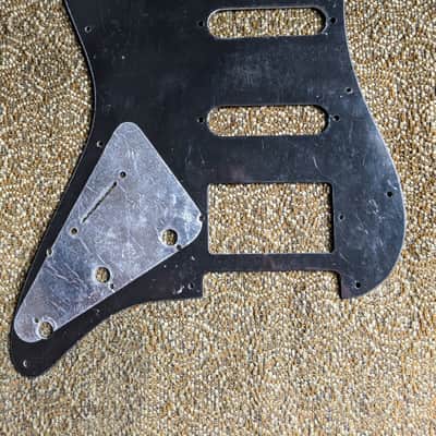 Fender HSS (One Humbucker, Two Single Coils) Pickguard For Strat  Blue Moto (Pearl) image 2