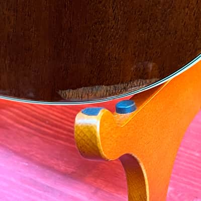 Washburn AB-20  90's Gloss Natural Wood With Hard Case image 8