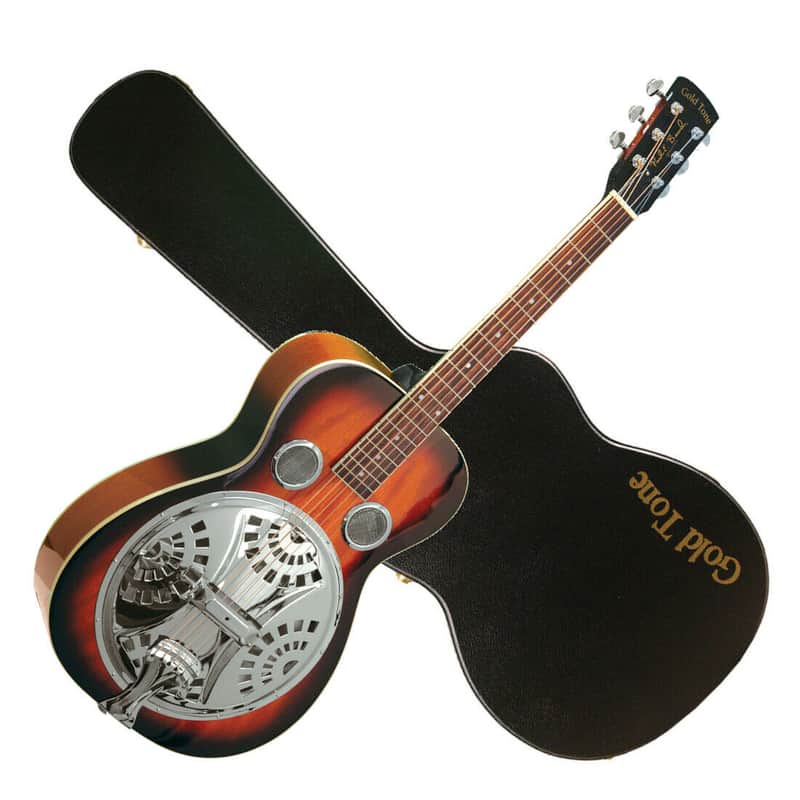 Gold Tone PBR Paul Beard Signature Series Roundneck 6-String Resonator Guitar w/Hard Case image 1