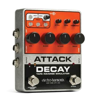 Electro-Harmonix Attack Decay Tape Reverse Simulator ATTACK DECAY image 1