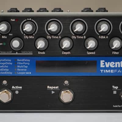 Eventide Time Factor Twin Delay Pedal w/ Mogami Gold Cable #58812 image 2