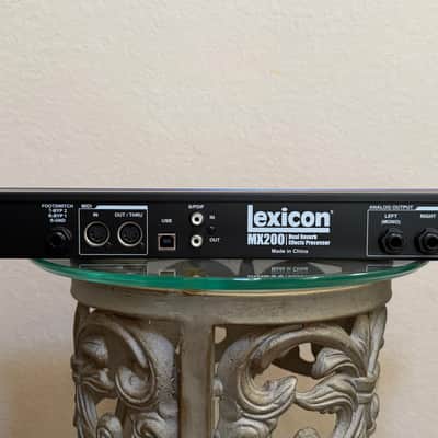 Lexicon MX200 Dual Reverb Effects Processor 2010s - Black/Blue [SCROLL DOWN FOR GREAT SAMPLE VIDEO] image 7