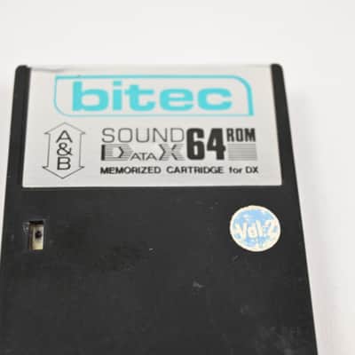 Yamaha DX7 Data ROM Cartridge Bitec Vol.2 *Ultra Rare* image 4