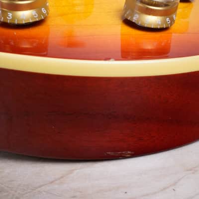 Orville LPS-75 Les Paul Standard Left Handed MIJ 1997 Cherry Sunburst Japan Gibson Lefty w/ Bag image 6