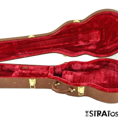 Used Gibson USA Les Paul Junior Model, MOLDED HARDSHELL CASE, American Brown image 2