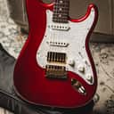 Suhr Classic S Dealer Select Limited Run - Candy Apple Red w/White Pearl Pickguard, Match Painted Headstock, Gold Hardware & SSCII System
