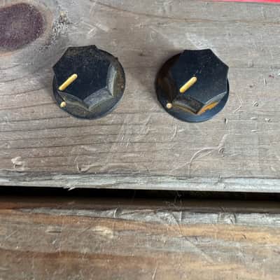 Real Life Relics Mini JB Style Aged Black Knobs Set of 2   [BD3] image 3