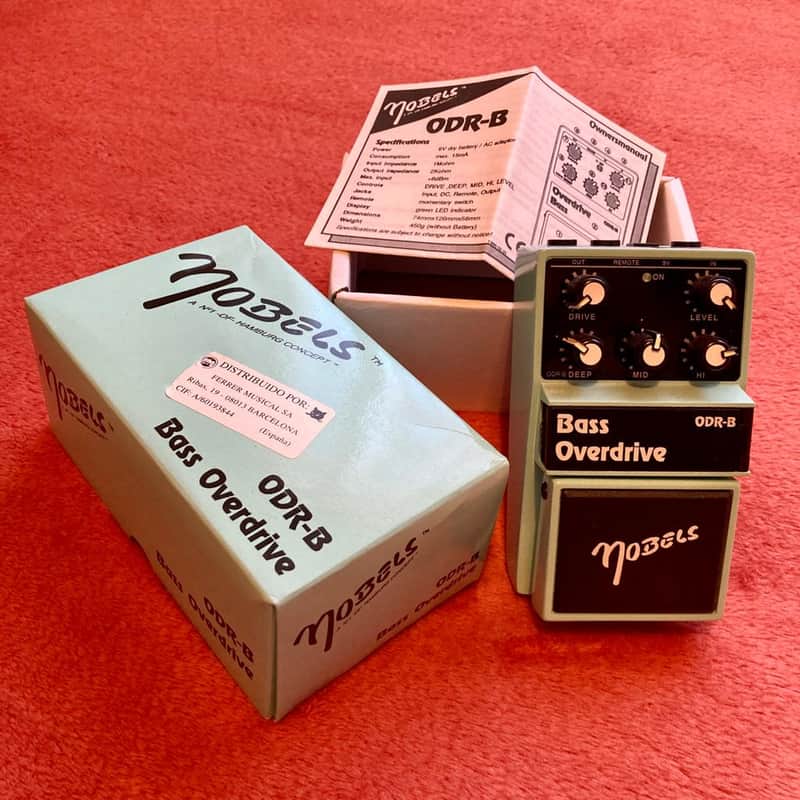 Nobels ODR-B Bass Overdrive Early Model 1990s image 1