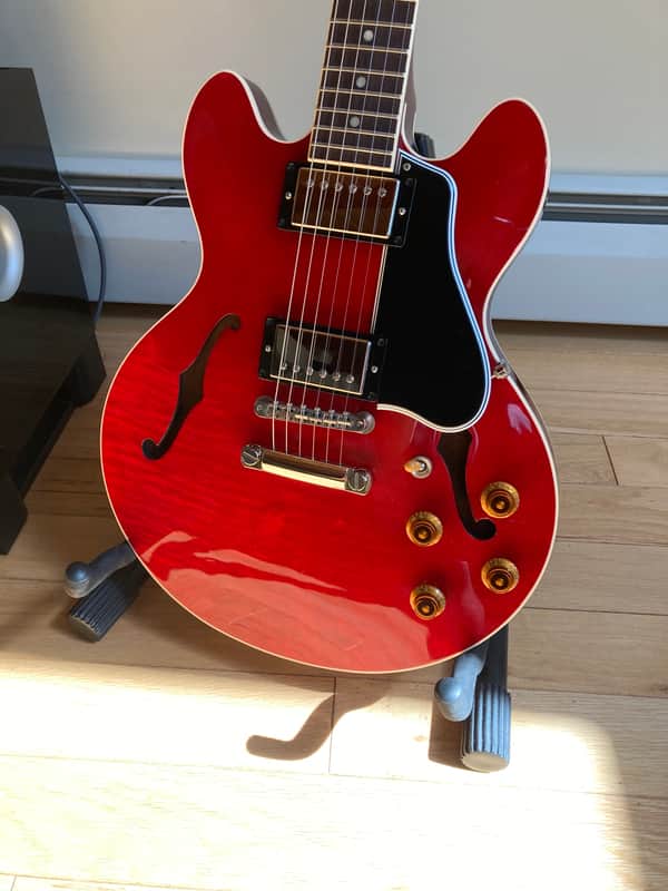 Gibson Custom Shop CS-336 Figured Top 2002 - 2017 - Faded Cherry image 1