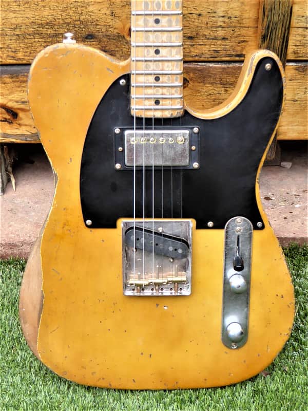 DY Guitars Joe Bonamassa / Terry Reid tribute esquire / tele relic body PRE-BUILD ORDER image 1