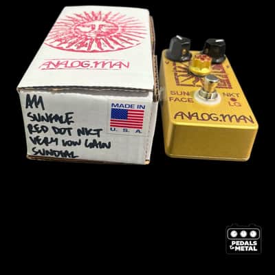 Analogman Sun Face Red Dot NKT LG Low Gain Germanium Fuzz -x19212 image 15