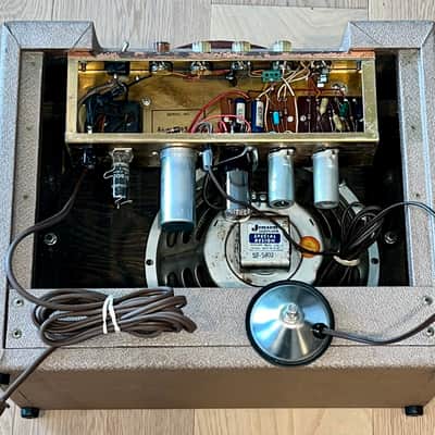 1960 DeArmond R5T Amplifier 10" Combo Super RARE, Tube Driven Tremolo Circuit image 12