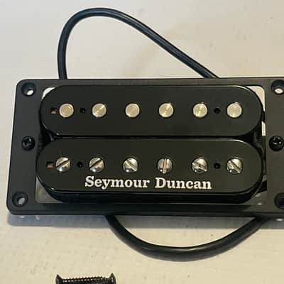 2020 USA Seymour Duncan TB-4 Black Bridge Humbucker Guitar Pickup w/ Ring 17.75k image 2