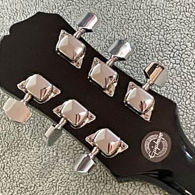 Epiphone Limited Edition Custom Shop Les Paul Junior with Gibson ‘50s Wiring, Gibson Pure Nickel 9-Gauge Strings, Orange Drop Capacitor, and Switchcraft Output Jack image 19