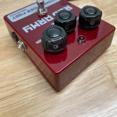 Stomp Under Foot Red Army Russian Muff Fuzz Pedal Comparable to Civil War image 6