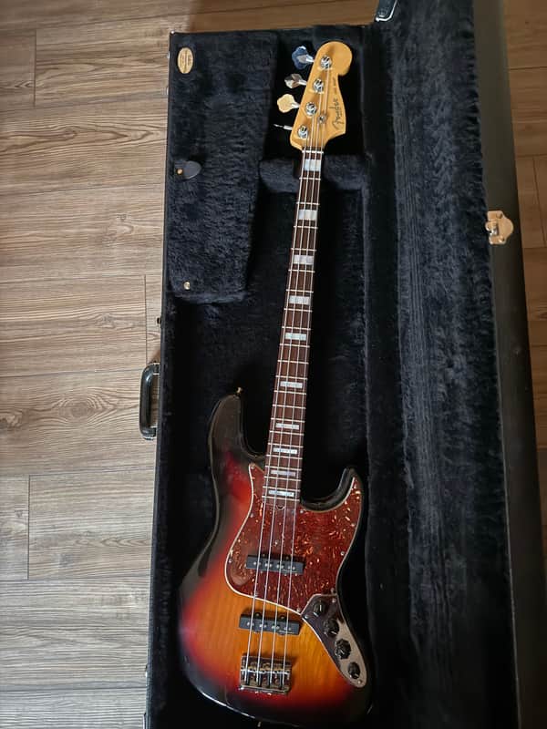 Fender Custom Shop Active Jazz Bass 2009 - Sunburst image 1