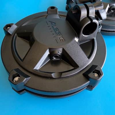 ALESIS BLAZE E-Drum OEM Part: 6" Snare Tom White Mesh Single Zone Pad (2PCS)-V1 image 6
