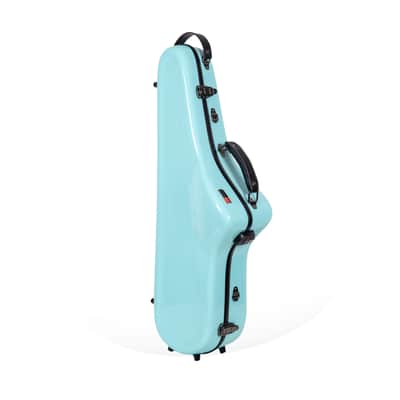 Crossrock Tenor Saxophone Case- Fiberglass with Backpack Strap, Leightweight Flight Case image 1