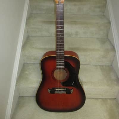 Framus 12-String Acoustic Guitar 1960s - Dark Sunburst image 1